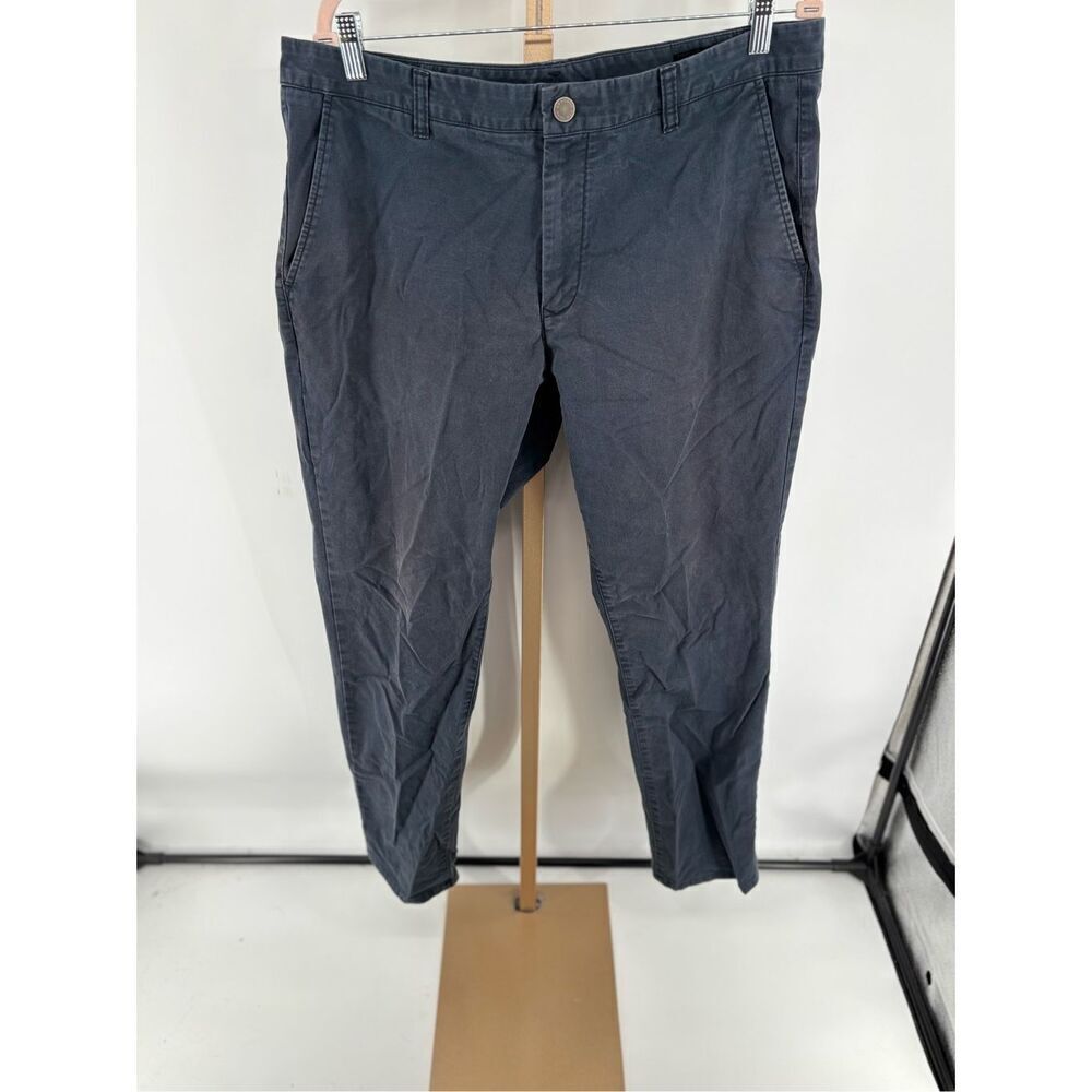 Bonobos Flat Front Chino Travel Pants Size 36x32 Blue
